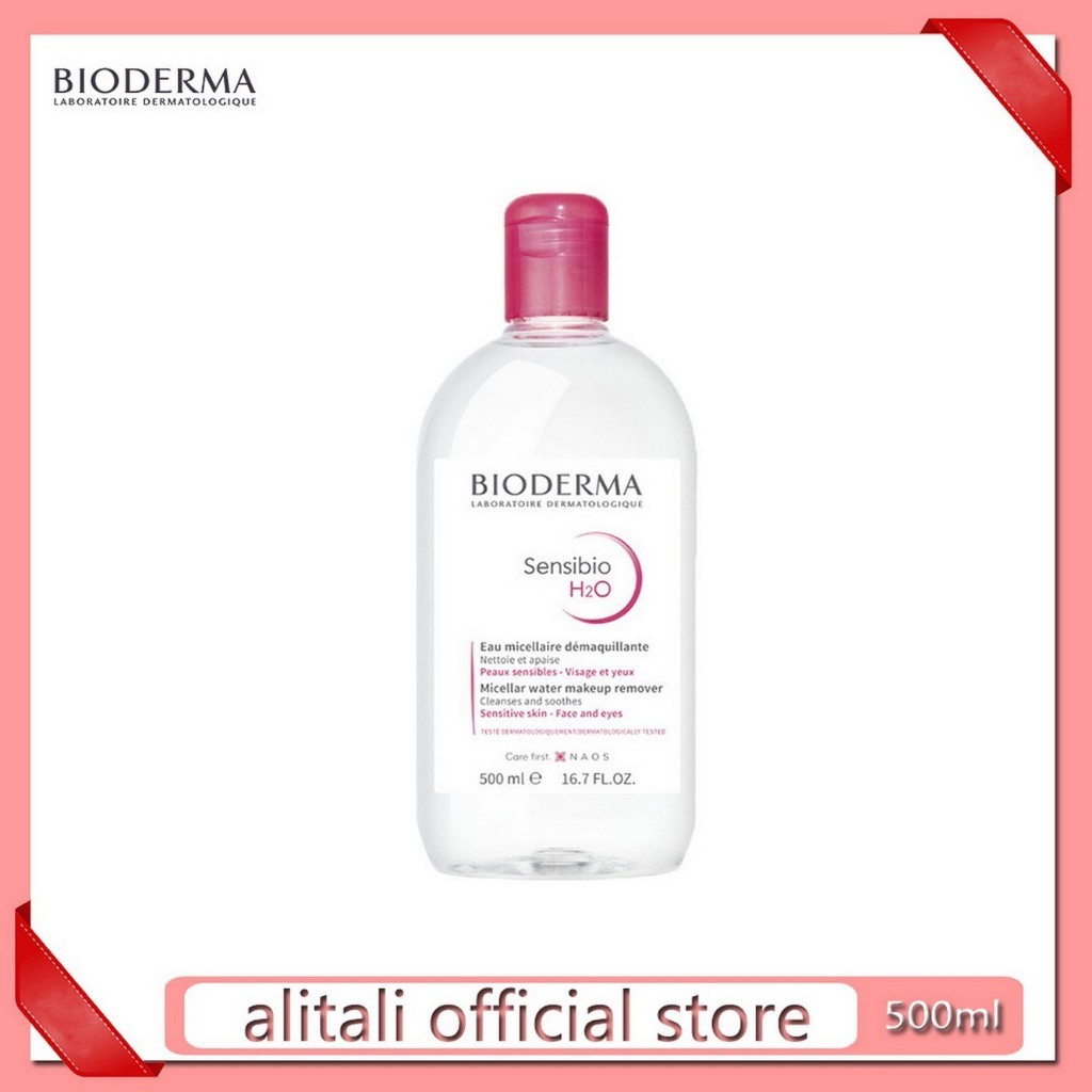 Nước tẩy trang Bioderma Sensibio H2O Bioderma Sensibio H2O Nước tẩy trang 500 ml.