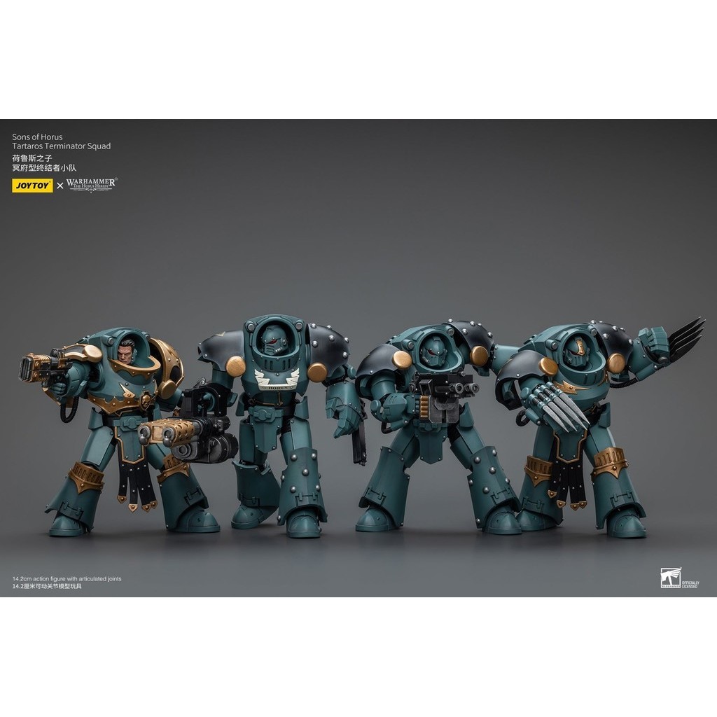 Sons of Horus Tartaros Terminator Squad - Warhammer "The Horus Heresy" Nhân vật hành động của JOYTOY