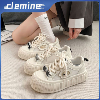 Kính râm nữ dễ thương được trang trí giày thể thao thông thường đế dày thoáng khí và thoải mái