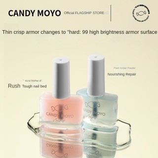 Chất lỏng dinh dưỡng sơn móng tay CandyMoyo Sơn móng tay trong suốt cộng với dầu đáy canxi và dầu sáng niêm phong dầu dinh dưỡng chăm sóc