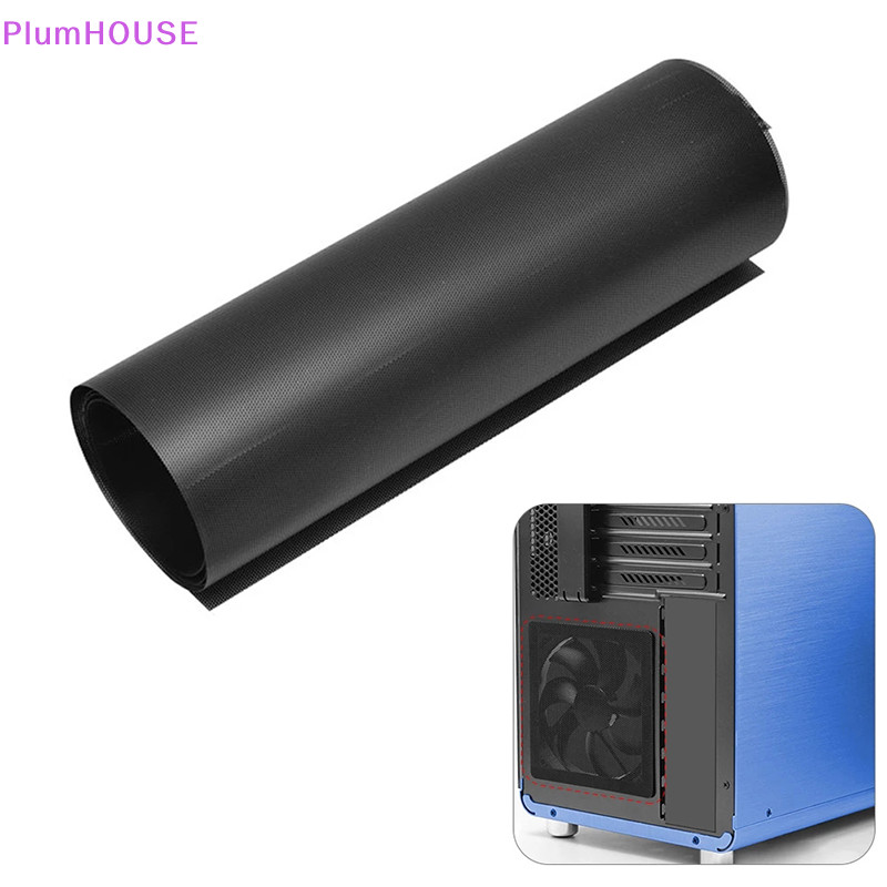 PlumHOUSE 100CM Lưới Máy Tính DIY PVC PC Case Quạt Lọc Bụi Mạng Lưới Case VN
