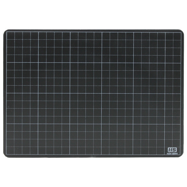 Bảng Phấn Học Sinh Lớn A4 - 4 Ô Ly - Hán Minh BĐKL-001 - Màu Đen