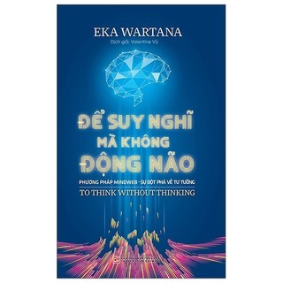 Sách - để suy nghĩ mà không động não