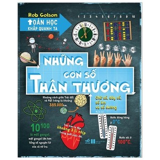 Sách - toán học khắp quanh ta - những con số thân thương