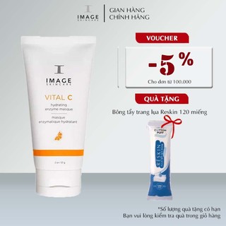 Mặt Nạ Dưỡng Ẩm Phục Hồi Da Nhạy Cảm, Dưỡng Trắng Da IMAGE Skincare Vital C Hydrating Enzyme Masque 57g
