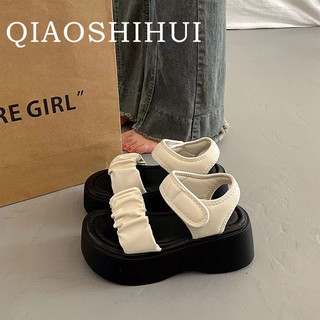 QIAOSHIHUI  dép sandal nữ dép bánh mì nữ dép bánh mì Chống Trượt Thời trang và hiện đại Phong cách đơn giản Phóng khoáng Kiểu dáng độc đáo Phù hợp FDL2470KPO 30Z240724