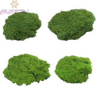  Rêu nhân tạo bằng nhựa giả để trang trí chậu cây thực tế và bền bỉ 