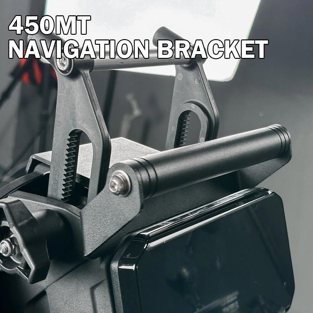 Cho CFMOTO 450MT Điều Hướng Chân Đế Định Vị GPS Thanh Nối Dài Điện Thoại Di Động Giá Đỡ Cho cfmoto 4