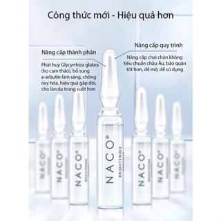 Ống tinh chất serum Naco Lucenbase dưỡng trắng chuyên sâu - MÈO BEAUTY