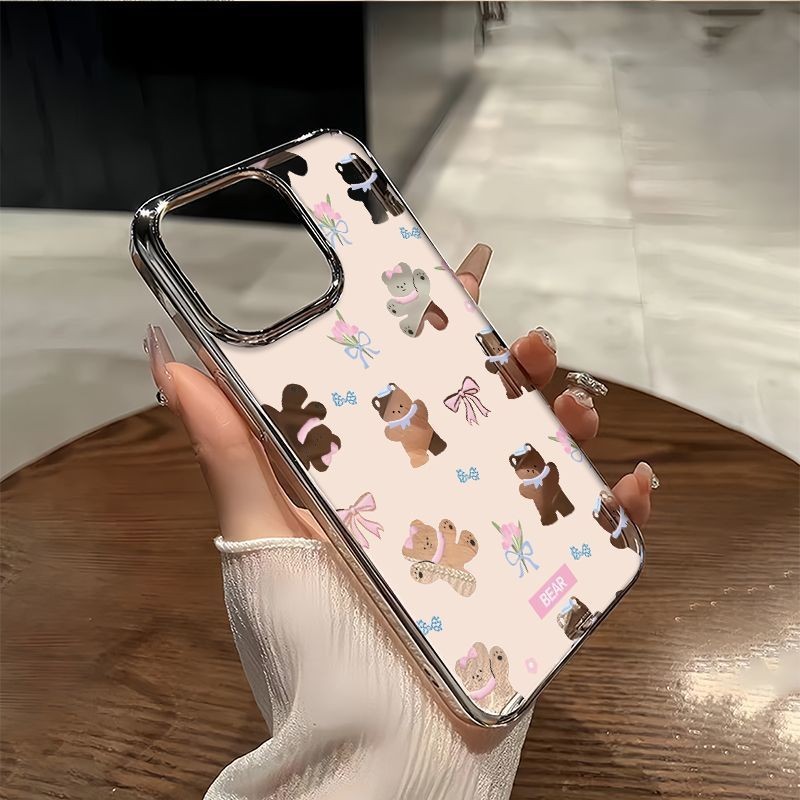 Ốp điện thoại cho Apple iPhone14ProMax 13ProMax 12ProMax XSMax XS 8Plus 7Plus màu xanh dương và hồng