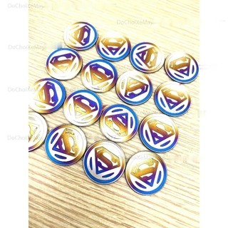 Logo titan , tem titanium Siêu Nhân S trang trí xe máy , ốp điện thoại , laptop . DoChoiXeMay