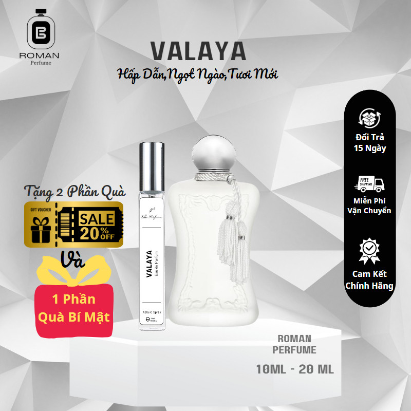 Nước Hoa Nữ Valaya EDP / Delina Chính Hãng - Nước hoa chính hãng lưu hương lưu lâu Hương Hoa Ngọt Dị