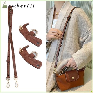 Bộ dụng cụ chuyển đổi túi AMBER1, Khóa chuyển đổi không đục lỗ dành cho nữ, Khóa treo chuyển đổi bằng da thật thời trang cho túi Longchamp
