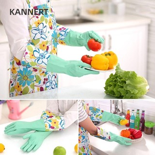 1 Đôi Găng Tay Rửa Chén Ấm Áp Mùa Đông Chống Thấm Nước