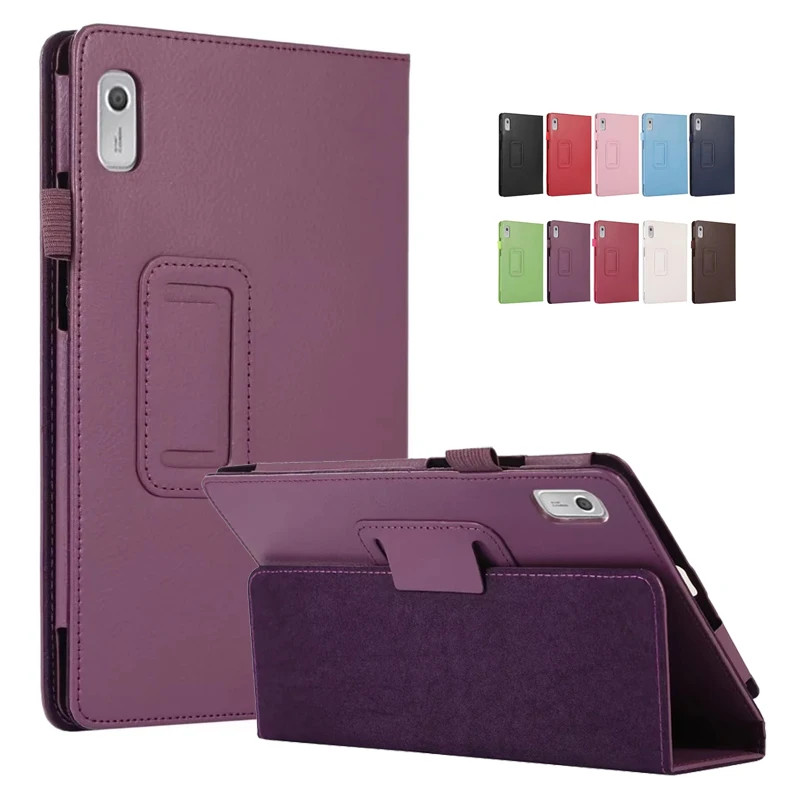 Vỏ Lenovo Tab M9 Ốp Lưng 9 inch Từ Tính Da PU Gấp Đứng Flip Cover Cho Coque Lenovo M9 Vỏ Máy Tính Bả