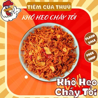 500G Khô Heo Cháy Tỏi 500G Loại 1 Đậm Vị Thơm Ngon Ăn Là Mê, Thịt Khô Heo Sấy Tỏi, đồ ăn vặt