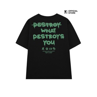  COD - Áo Thun Unisex BAD HABITS EXIT TEE BLACK 100% Cotton - Local Brand Chính Hãng 