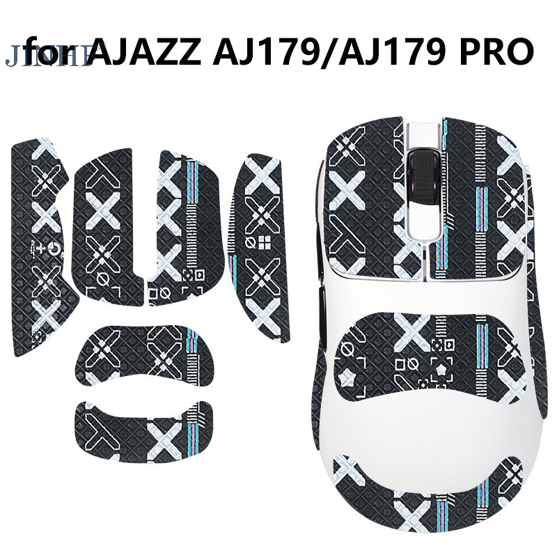 Jinhf Chống Trượt Chuột Cầm Băng Trượt Miếng Dán Trượt Cho AJAZZ AJ179 / AJ179 Pro Chuột Chơi Game C