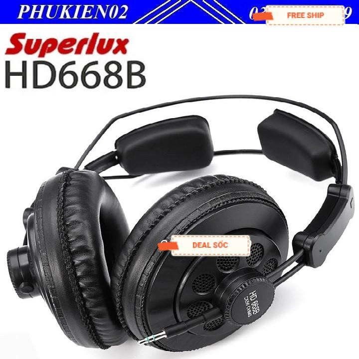 Superlux HD668B - Tai Nghe Kiểm Âm