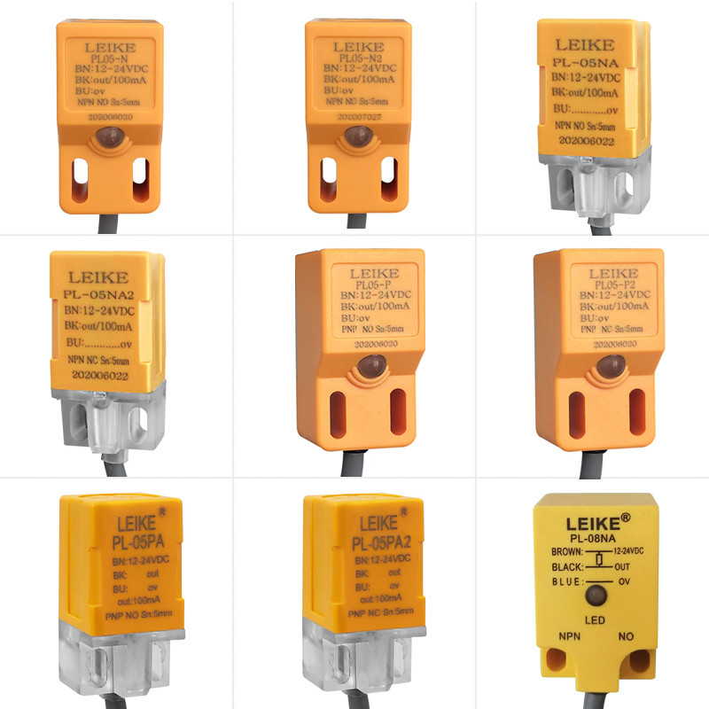 Reck PL05-N Công tắc tiệm cận PL05-P PL-05NA2 Cảm biến kim loại thường mở NPN thường đóng PNP
