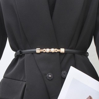 Phụ Nữ Mới Thắt Lưng Da PU Thanh Lịch Có Thể Điều Chỉnh Dây Thắt Lưng Nữ Váy Váy Dây Đeo Trang Trí