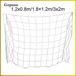 Lưới Bóng Đá Gepnoo Thay Thế Phụ Kiện Lưới Polyethylene Lưới Bóng Đá Trắng Lưới Để Thi Đấu Huấn Luyện Trận Đấu Thanh Thiếu Niên