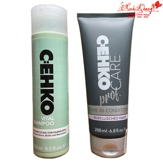 Dầu gội xả chống rụng tóc Cehko Vital Shampoo 250mlx2 