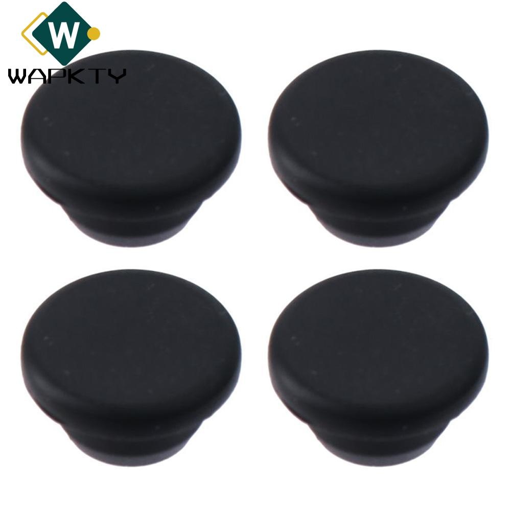 Wapkty 4 Loại T tròn, Grommet cao su 19mm màu đen, Cao su bền tự dính để tổ chức và bảo vệ dây