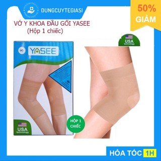 [Hỏa tốc-HCM-1h]Vớ Đầu Gối Yasee (Màu Da, Hộp 1 Chiếc), Y Khoa | tất suy giãn tĩnh mạch