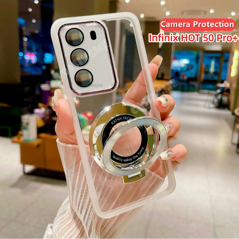 Infinix HOT 50 Pro + 2024 Vỏ Đế Từ Tính Cho Infinix HOT 50Pro + 50Pro Hot50Pro + 50i 50 Pro Plus + 4