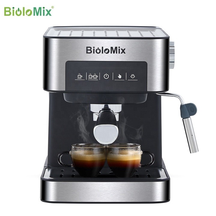 [MALL] Máy pha cà phê Espresso thương hiệu Mỹ BioloMix CM6863 20bar - Bảo Hành 12 Tháng
