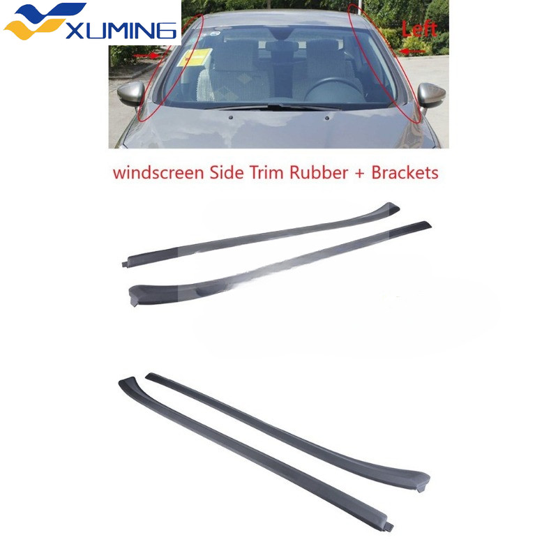 XM Peugeot 308 / 408 Kính chắn gió Viền bên Cao su + Chân đế Mới Chính hãng Kính chắn gió phía trước