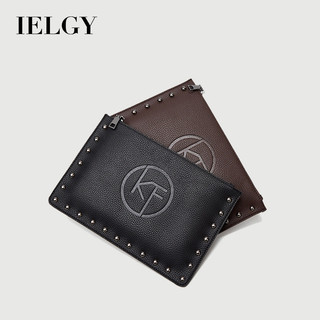 IELGY Túi xách tay thời trang nam mới túi phong bì màu trắng túi ly hợp thông thường phù hợp