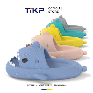 TIKP dép đi trong nhà ngoài trời thiết kế cá mập dễ thương siêu nhẹ chống trượt cho cặp đôi nam nữ