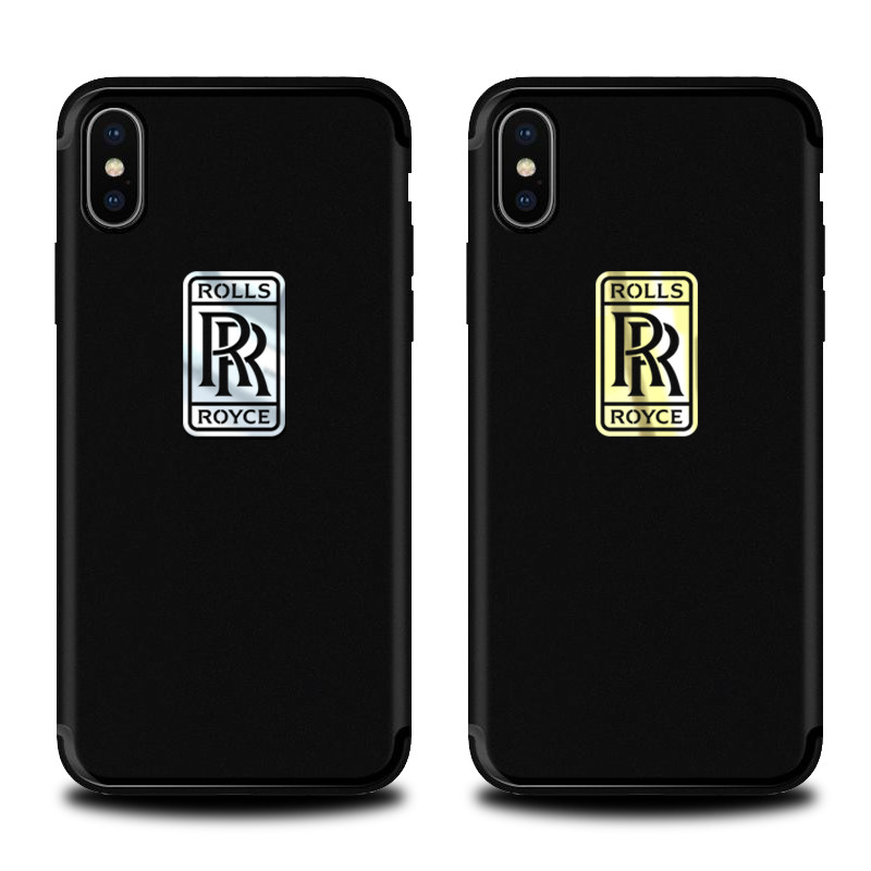 Double R Rolls-Royce Rolls-Royce Nhãn Kim Loại Miếng Dán Xe Ô Tô Nhãn Trang Trí Điện Thoại Di Động M