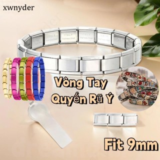 🔥Vòng Tay Quyến Rũ Ý Fit 9mm Ý Quyến Rũ Liên Kết Cho Vòng Tay Diy Cặp Đôi Vòng Tay Tự Làm Trang Sức Thời Trang Phụ Kiện Retro Cá Tính Mô Đun Vòng Tay Phụ Kiện Quà Tặng Ngày Lễ Tình Nhân