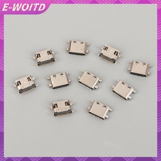 E-woitd 10 Chiếc USB Type-C Sạc Jack Cổng Cho Teclast M40 P20HD P20 USB C Sạc Cắm Dock Ổ Cắm Kết Nối HNVN