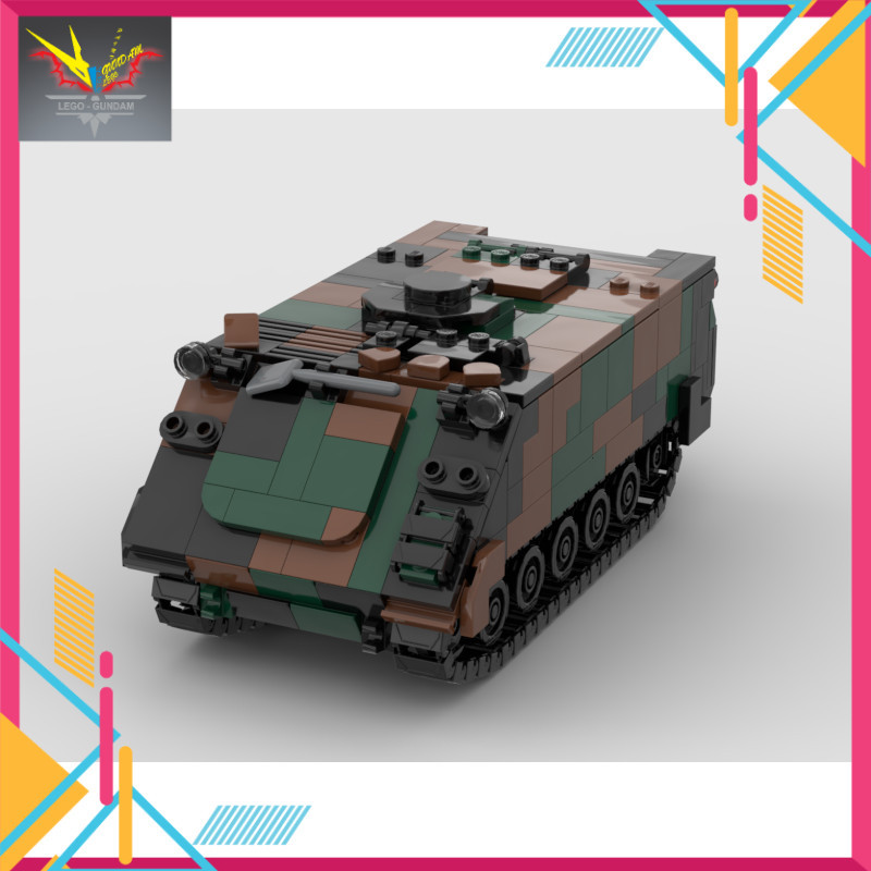 Đồ Chơi Lắp Ráp Moc Army M113 Bản Camo