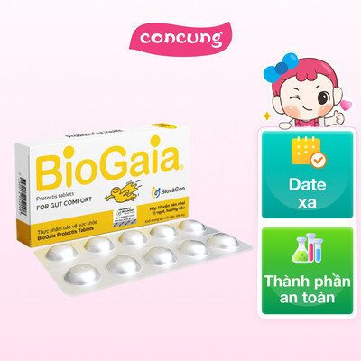 Thực phẩm bảo vệ sức khỏe BioGaia Protectis Tablets