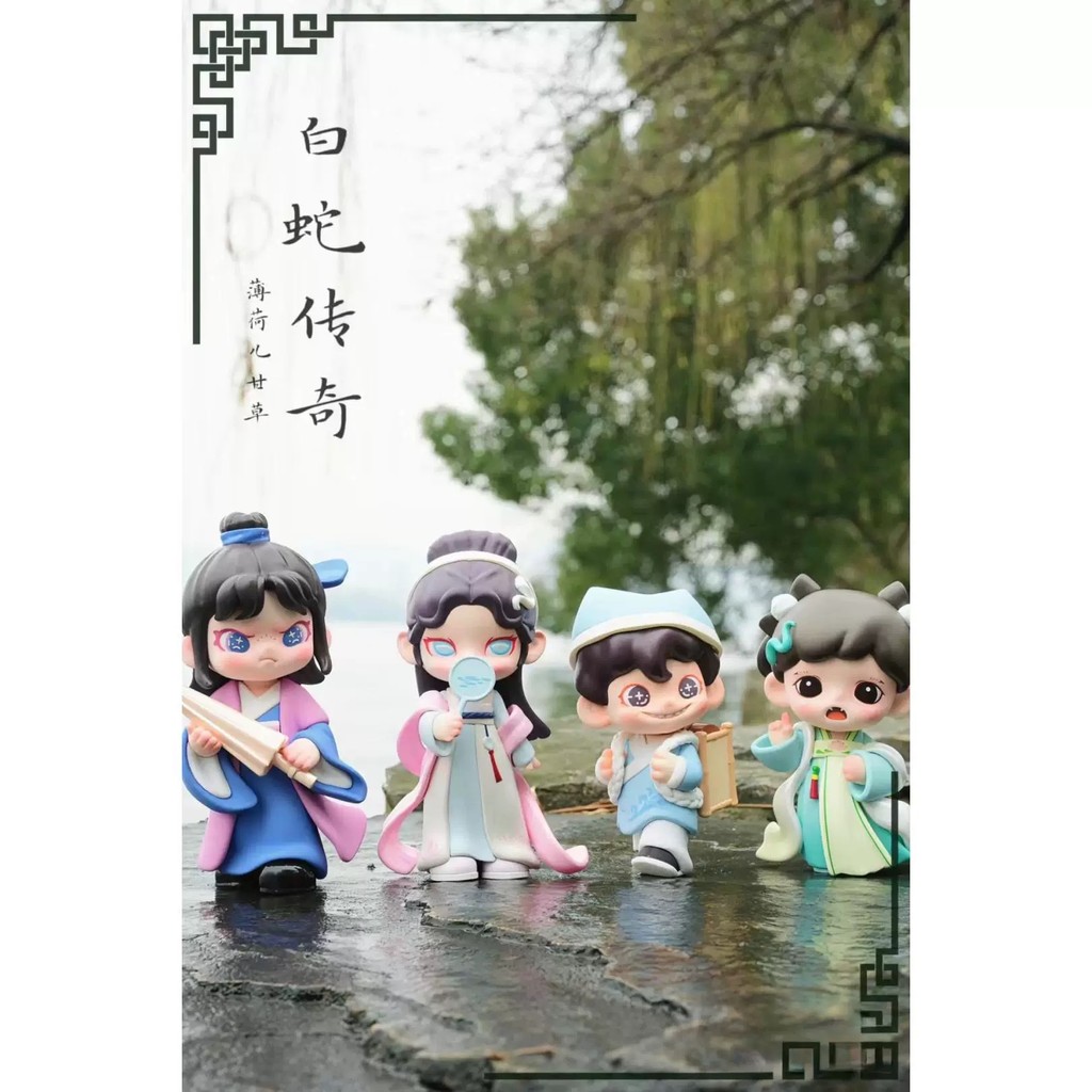 [Chính hãng] TNT SPACE White Snake Tales Blind Box Doll Hình Zoraa Rayan Anita Dora Quà tặng
