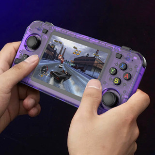  2025 Xuyên Biên Giới Phong Cách Mới R36H Cầm Tay Kép Cần Điều Khiển Arcade Tay Cầm Chơi Game Cổ Điển Arcade Di Động psp 