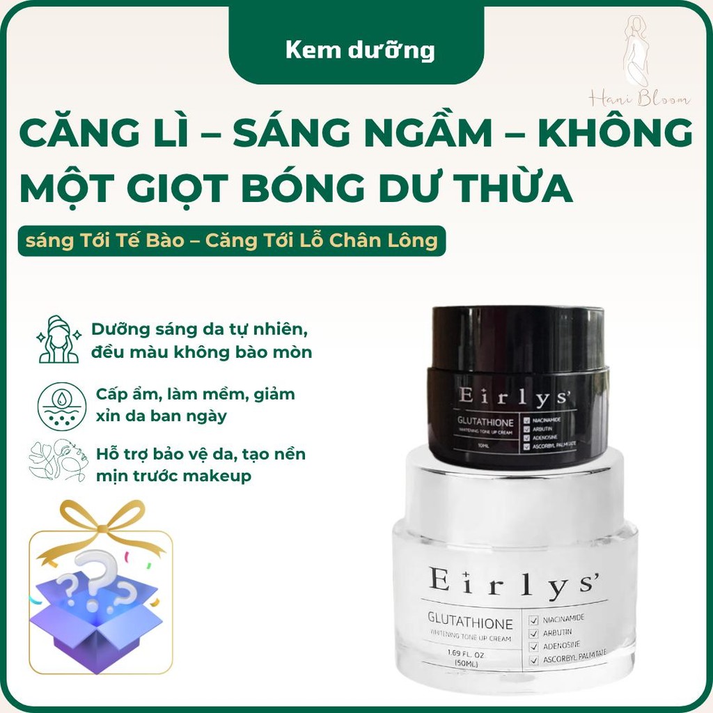 Kem ngày V.i.p Eirlys Glutathione 10g