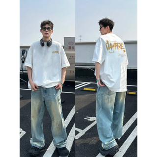 PEAR DODO Peardodo Nam S Họa Tiết Hoa Hip Hop Phong Cách Áo Cotton Cho Phong Cách Hợp Thời Trang Mùa Hè