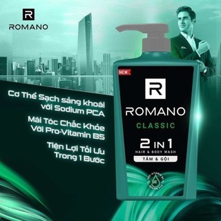 Tắm gội romano classic 900g