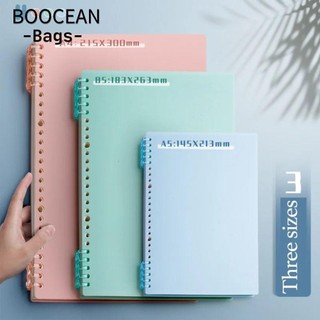 4 Bìa Sách Lá Rời, PP Nhiều Màu Sắc DIY Rời Lá Sổ Tay, Trong Suốt A4 A5 B5 Văn Phòng Phẩm Dễ Thương Đồ Dùng Học Tập Văn Phòng