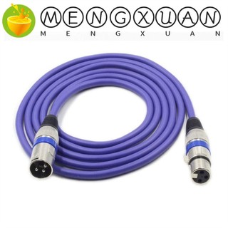 Mengxuan XLR Cáp 3m 5m 10m Bền Được Bảo Vệ Cáp Âm Thanh Dây Tín Hiệu Âm Thanh Cho Máy Trộn Micro Canon Cắm Cáp Âm Thanh