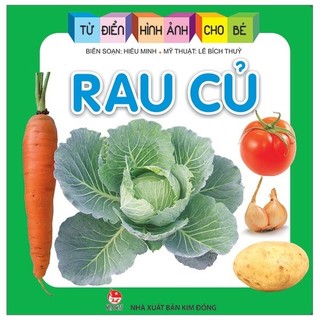 Sách - từ điển hình ảnh cho bé: rau củ