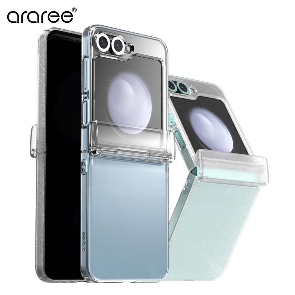 Araree Z FLIP6 NUKIN 360 Hinge Protection Transparent Case Samsung Galaxy