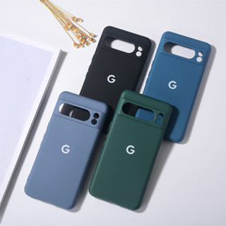 Ốp điện thoại Cho Google Pixel 8 Pro Nguyên Bản Silicon Lỏng TPU Dành Cho Google Pixel 6 6A 7 8 7A 8A Pro Ốp điện thoại Mềm Chống Sốc