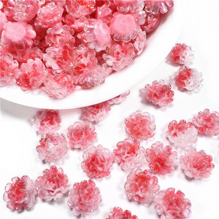 Hoa Hồng Nhỏ Camellia size 8mm nhiều màu sắc, nguyên liệu làm đồ trang trí ốp điện thoại, trang trí thủ công.DIY